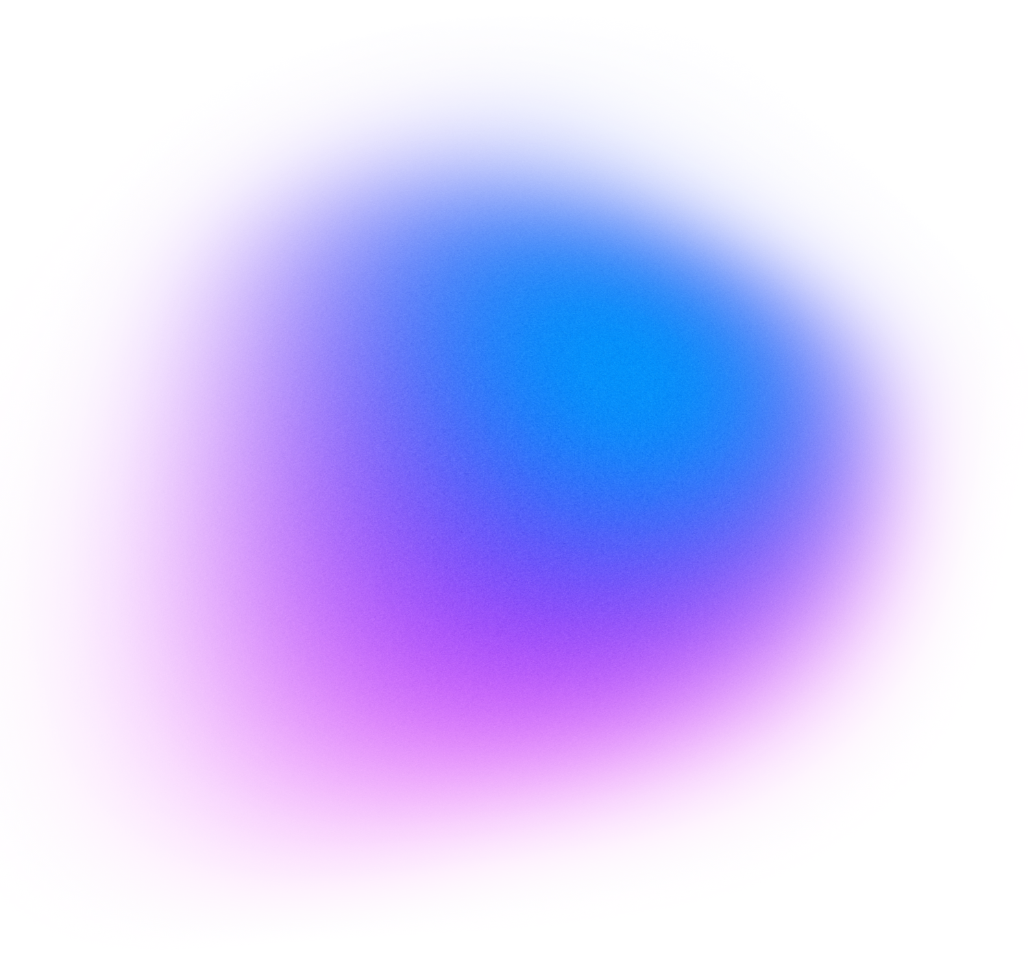 Blue Gradient Blur Shape